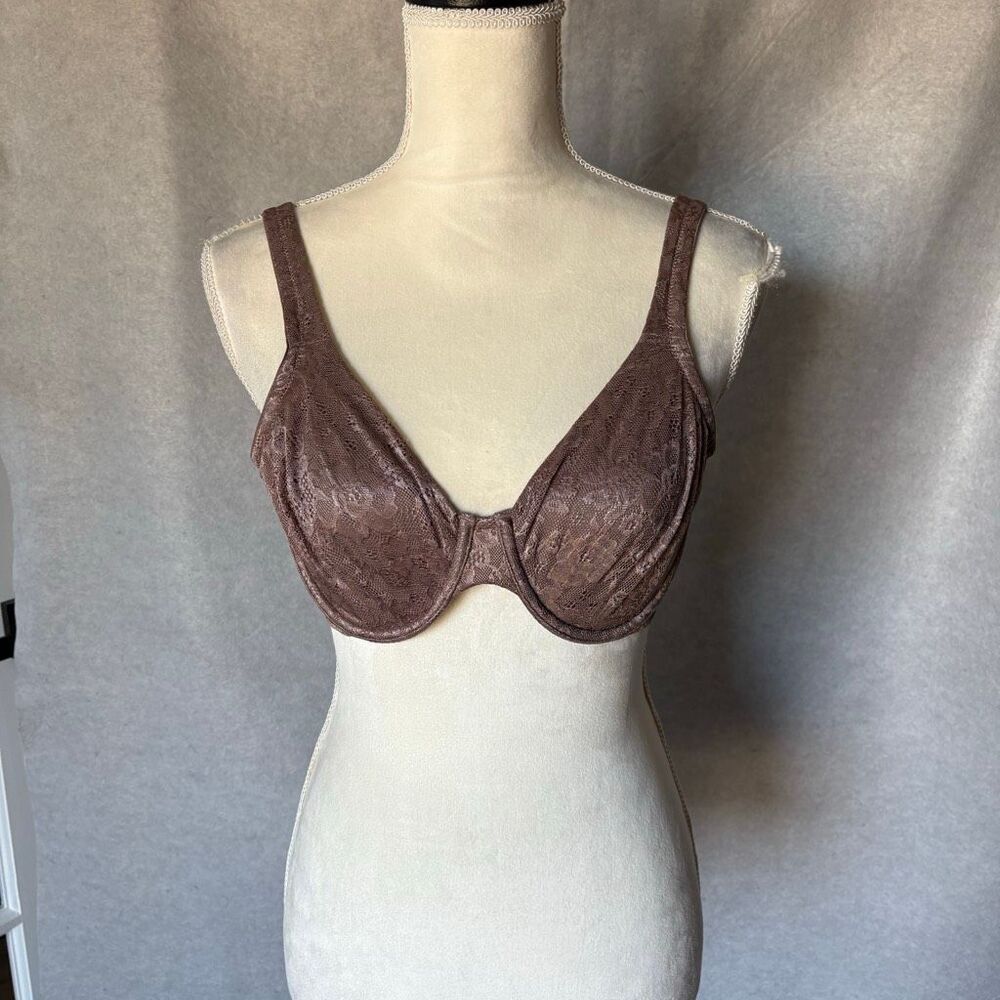 Ambrielle Full Figure Taupe Underwire Bra size 36C
